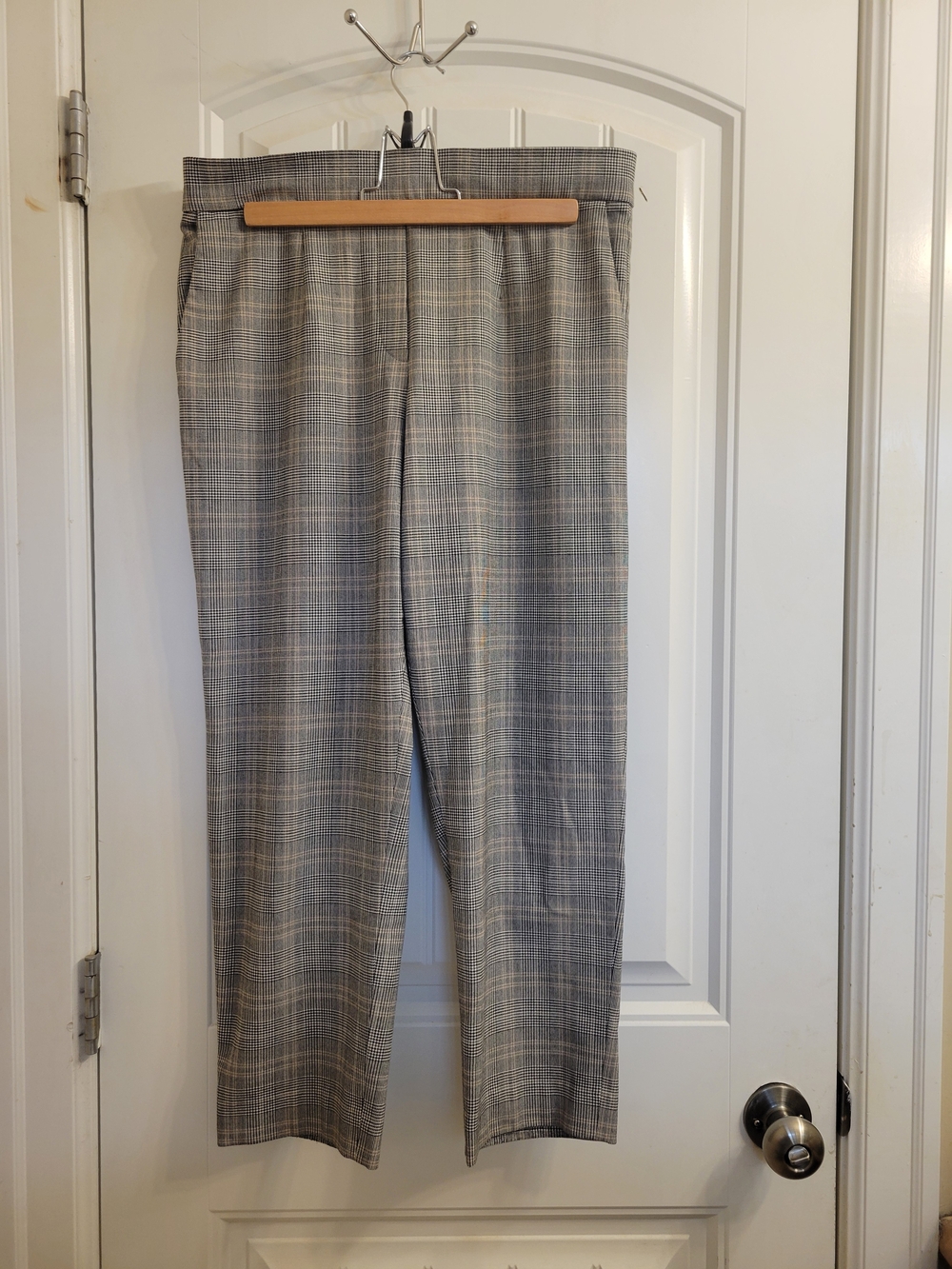 2/$50 Babaton Gray Plaid Dress Trousers